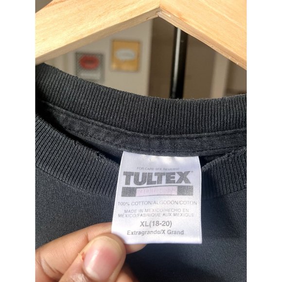 BACKSTREET BOYS VINTAGE ALL OVER PRINT CONCERT BAND BLK T SHIRT SIZE XL 90S Y2K - Picture 3 of 6